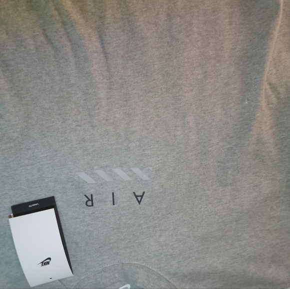 Nike Air Max 90  T Shirt crew Grey Hj0580-063 - Picture 6 of 6